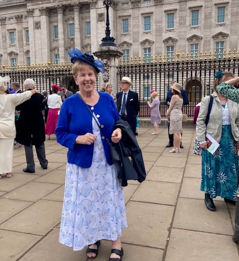 Community champion at Buckingham Palace