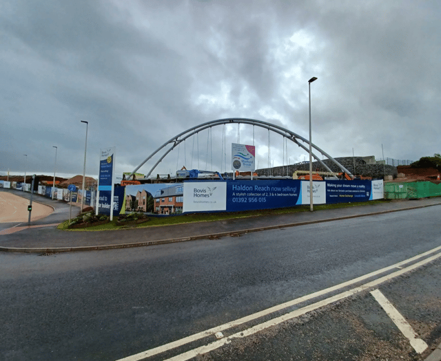 Part of A379 closed during half-term for bridge lift