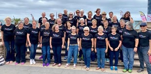 Choir sing out at charity concert