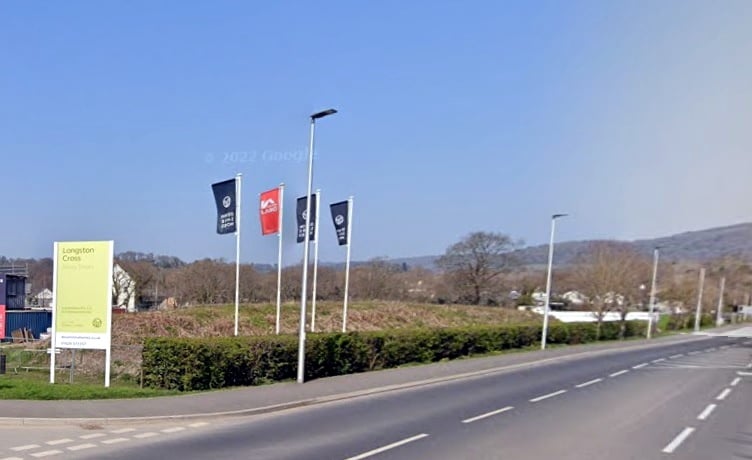 The proposed site of a new Lidl store at Bovey Tracey (Google Street View)