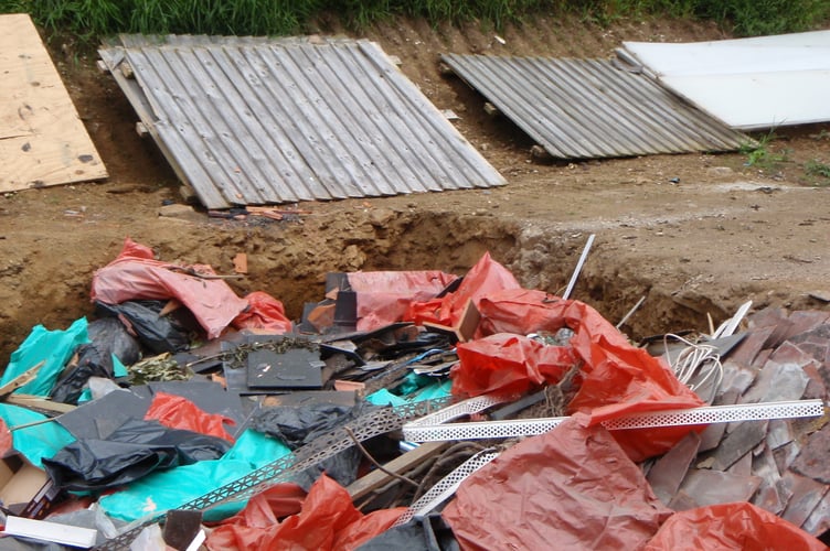 Pictures taken when farmer Christopher Garrett was sentenced for allowing the disposal of controlled waste without a permit in 2016.
Picture: Ted Davenport (sent march 2023)