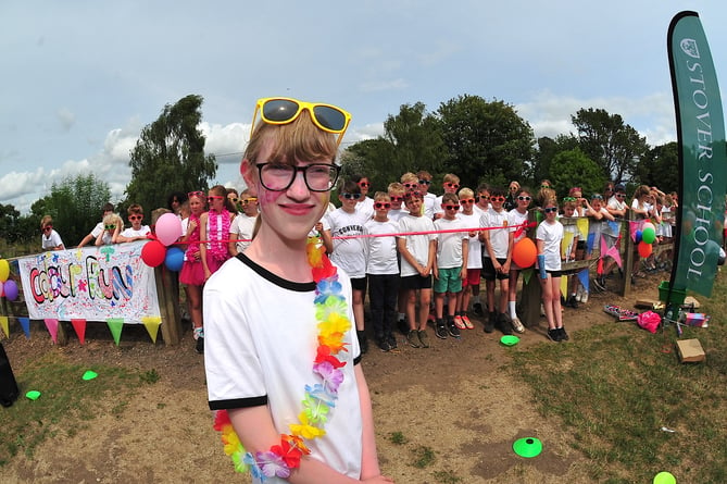 Lottie's colour run raises over £5000 for organ donor memorial