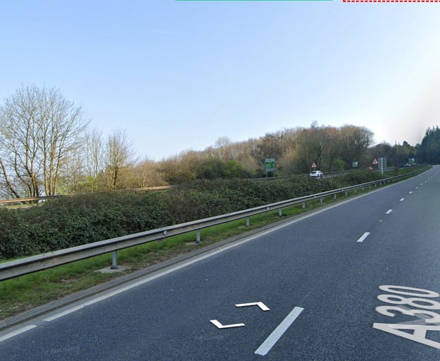 Drug-driving tourist drove wrong way on A380 dual carriageway