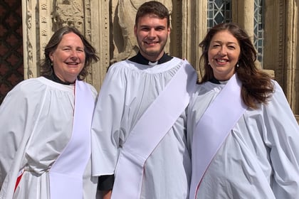 Three members of the same family ordained together at Cathedral 