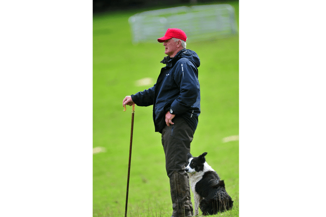 Jed Watson from Postbridge with Wren