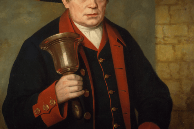 Portrait of Jacob Wilson (1799-1882) Last Birmingham Town Crier, 1868-69 by William Thomas Roden