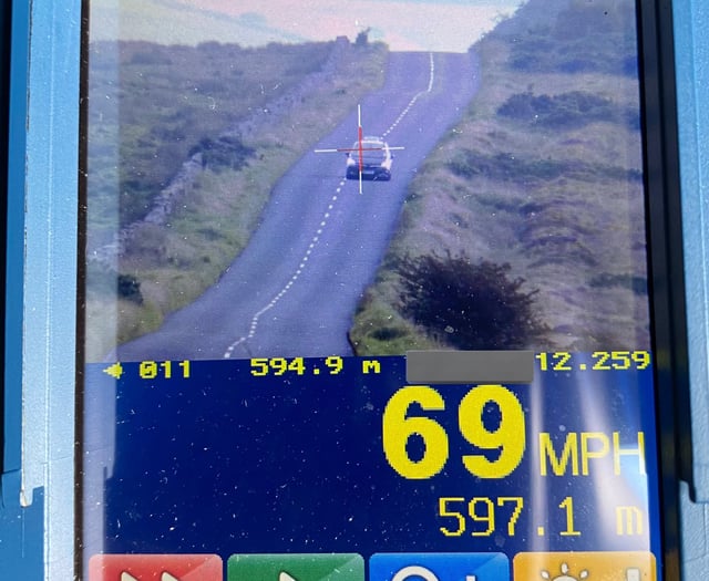 Dartmoor driver gets caught speeding twice in an hour