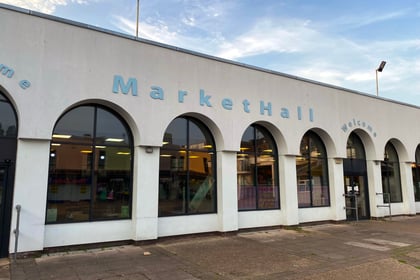Traders ‘open for business’ as part of Newton Market Hall is closed