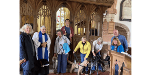 All creatures great and small attend their very own church service