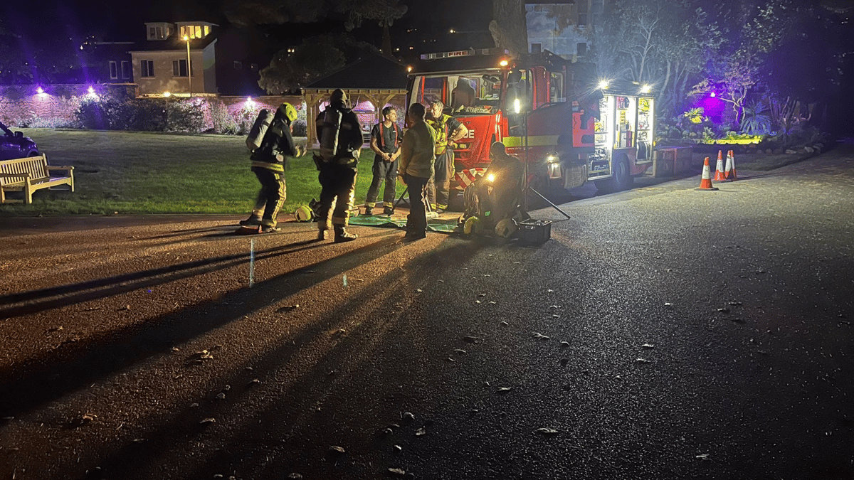 Georgian building in Dawlish perfect venue for firefighters' training ...