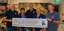 Teign Maritime and Shanty Festival donate £4,000 to good causes