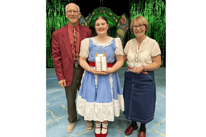 Nellie is over the rainbow at top regional award