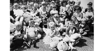 Cygnet Playgroup making most of 1989 summer sun 