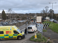 Driver in custody following collision near Newton Abbot supermarket 