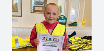 Litter picking Lottie from Chagford wins Mayor's Green Award