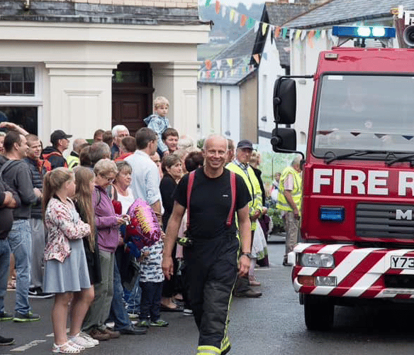 Firefighter Chris Back