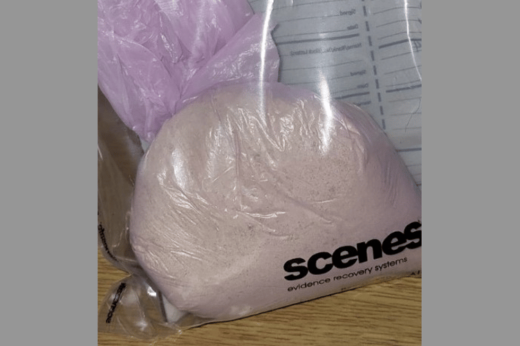 Police seize what appears to be heroin in Ashburton.