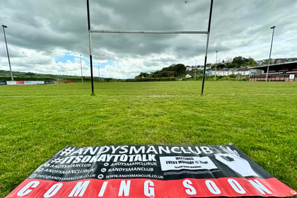 Men’s support group to open at Teignmouth Rugby Club