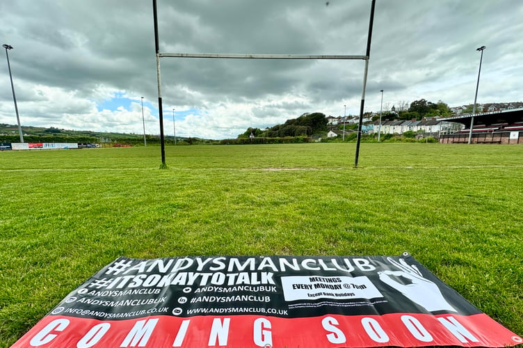 Andy's Man Club is opening at Teignmouth Rugby Club