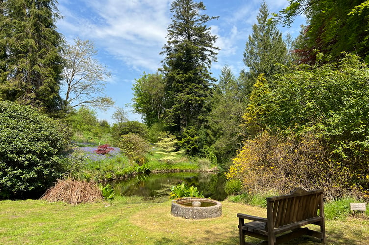 Heathercombe Gardens near Manaton