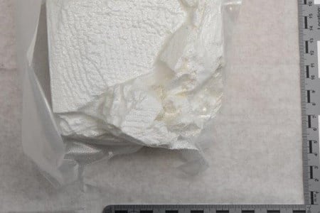 Cocaine seized near Exeter