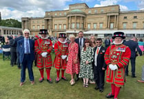 Teignmouth RNLI attend palace garden party