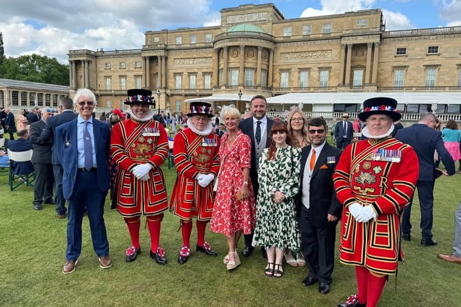 Teignmouth RNLI at Buckingham Palace