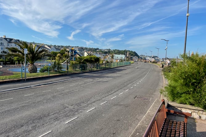 Upper Den Carriageway Teignmouth