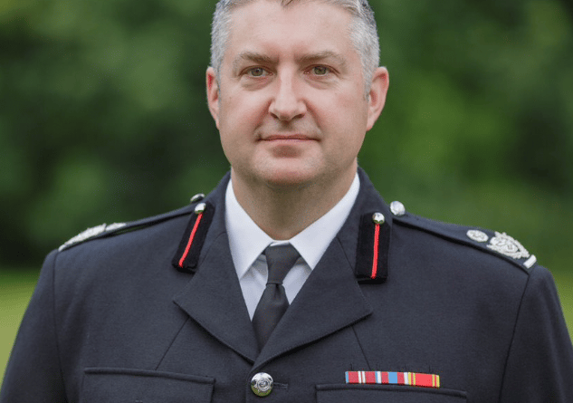 Chief Fire Officer Gavin Ellis