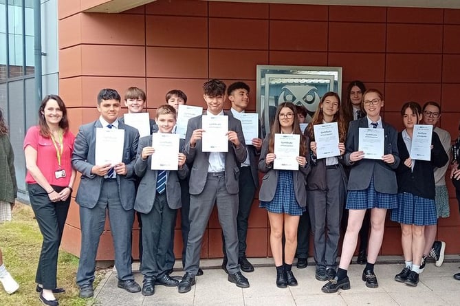 Coombeshead Academy students help improve diversity