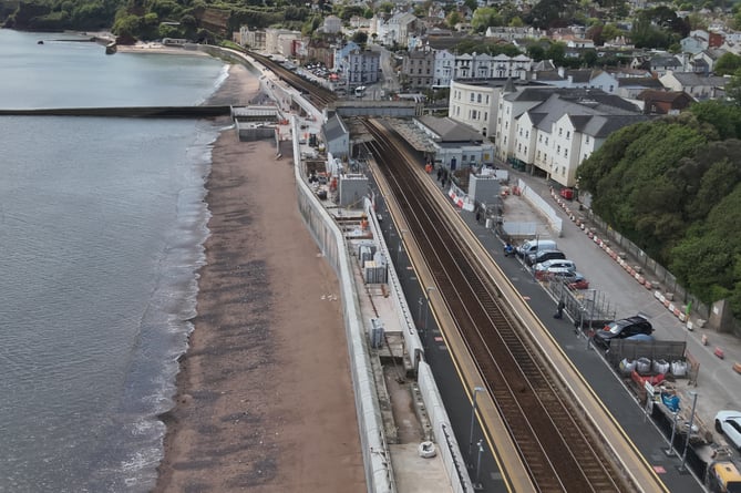 Dawlish station car park. Photo Network Rail 