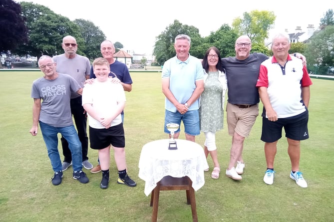 Dawlish bowls charity day pic