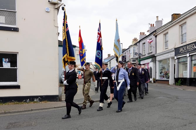 Dawlish Armed Forces Day. Photo: Bob Simpson