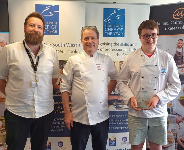 Teignmouth student has recipe for success