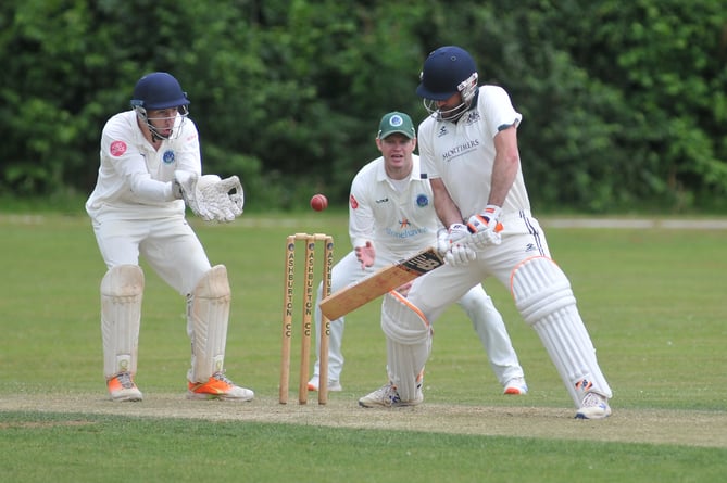 Devon Cricket League C Division West. Ashburton 1st XI versus Plymouth 2nd XI. Plymouth won the toss and elected to bat making 140 all out after 44.5 overs. Ashburton responded  with  144  for 6 or 6 after 22.2 overs gaining a   four wicket win. Delight for Ashburton as Plymouth's Ed Lockett is caught by 'keeper  Harry Bannister