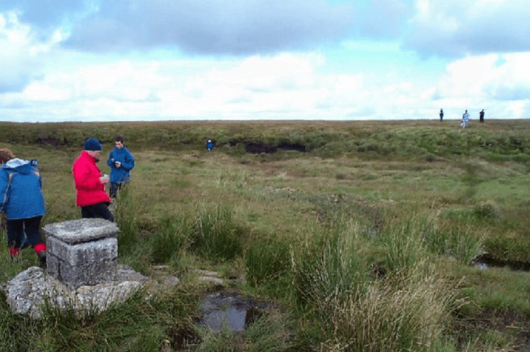 Cranmere pool, Dartmoor, August bank holiday.