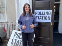 Is this Teignbridge's youngest voter?