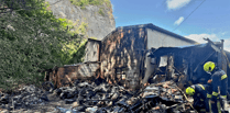 Tyre storage fire near Buckfastleigh 'accidental' say firefighters 