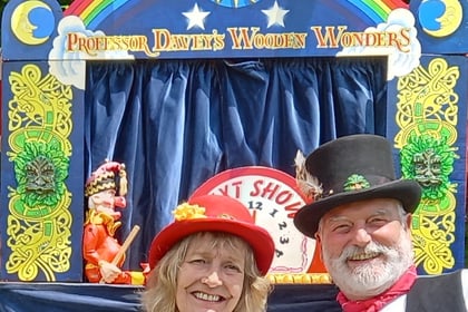 Punch and Judy move into town