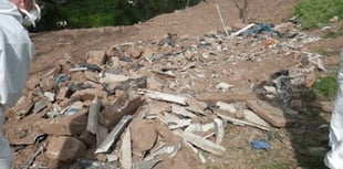 Landowner jailed for dumping asbestos