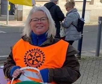 Teignmouth’s first female Rotary president celebrates tenure