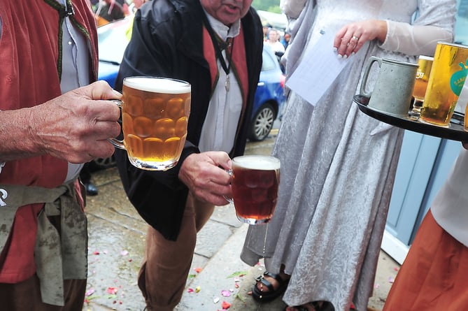 Ashburton Ale Tasting and Bread Weighing Ceremony