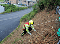 Practice makes perfect as firefighters train at height 