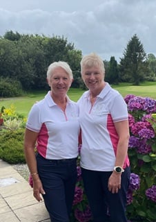 Teignmouth GC duo Joyce and Amanda