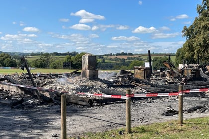 Blaze that destroyed Tiverton cricket clubhouse began ‘accidentally’