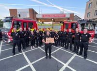 Fire station boss hangs up helmet after 36 years 