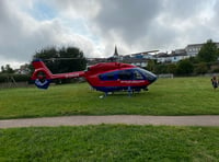 Blue lights to mark mercy helicopter service 