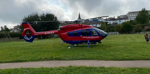 Blue lights to mark mercy helicopter service 