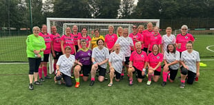 A walking football feast at Devon FA HQ