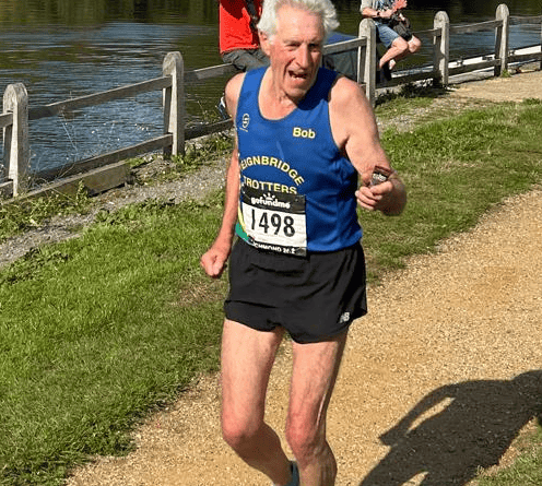 Bob Small at the Richmond Marathon